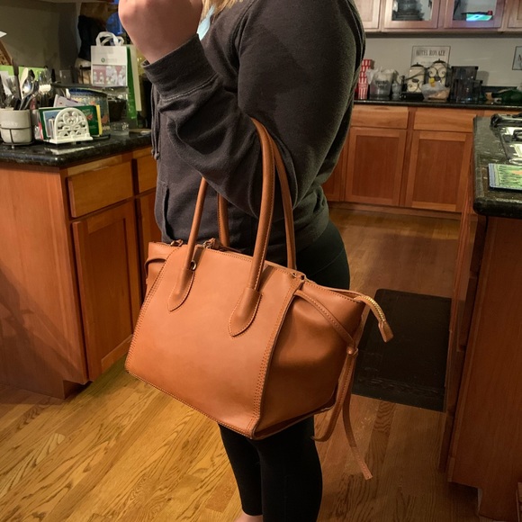 Sole Society Faux Leather Tote - Picture 9 of 10